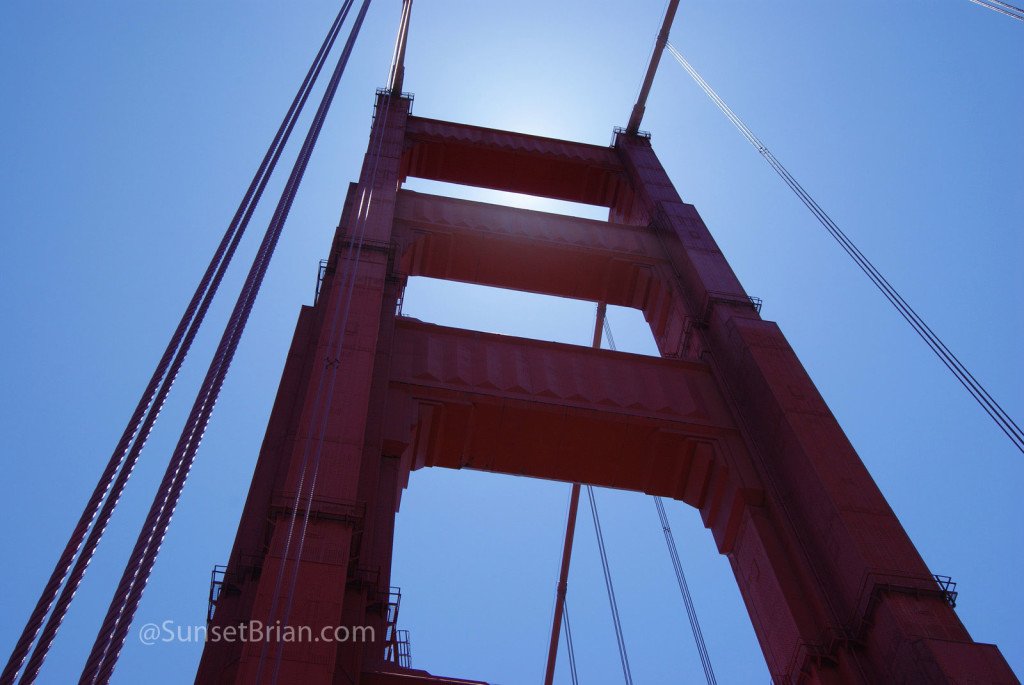 SunsetBrian Golden Gate Bridge Close-up San Francisco