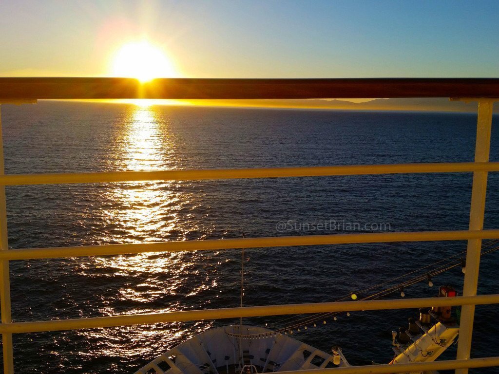 SunsetBrian Founder Lifetime Care Group - We welcome connections from those actively seeking team work & looking 4 global endeavors - projects globally connect with him. Adventures await you. Beautiful shot from bow of boat viewing into sunrise off south western coast of north America and Mexico. You should be here with a little blue sign; a passport to a new life, friends, business partners and careers. 