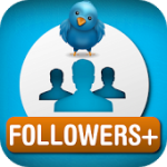 Twitter Followers icon Little Blue Bird