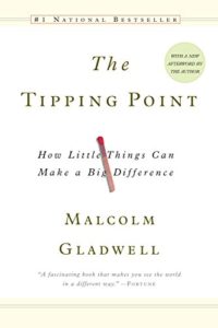 The Tipping Point How Little Things Can Make -Big Difference Malcolm Gladwell Book