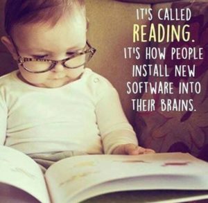 Read books meme Education Empowerment Mindset How people install new software into their brains life learning feed your head feed your mind